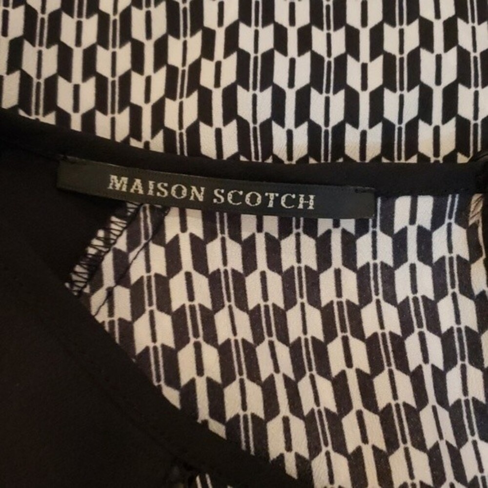 MAISON SCOTCH Jolie Vagabonde dress size 1(S) - Picture 7 of 8